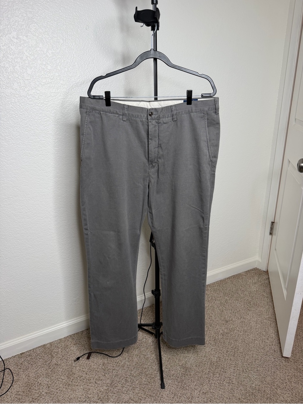 Polo by Ralph Lauren Gray Straight-Leg Chinos